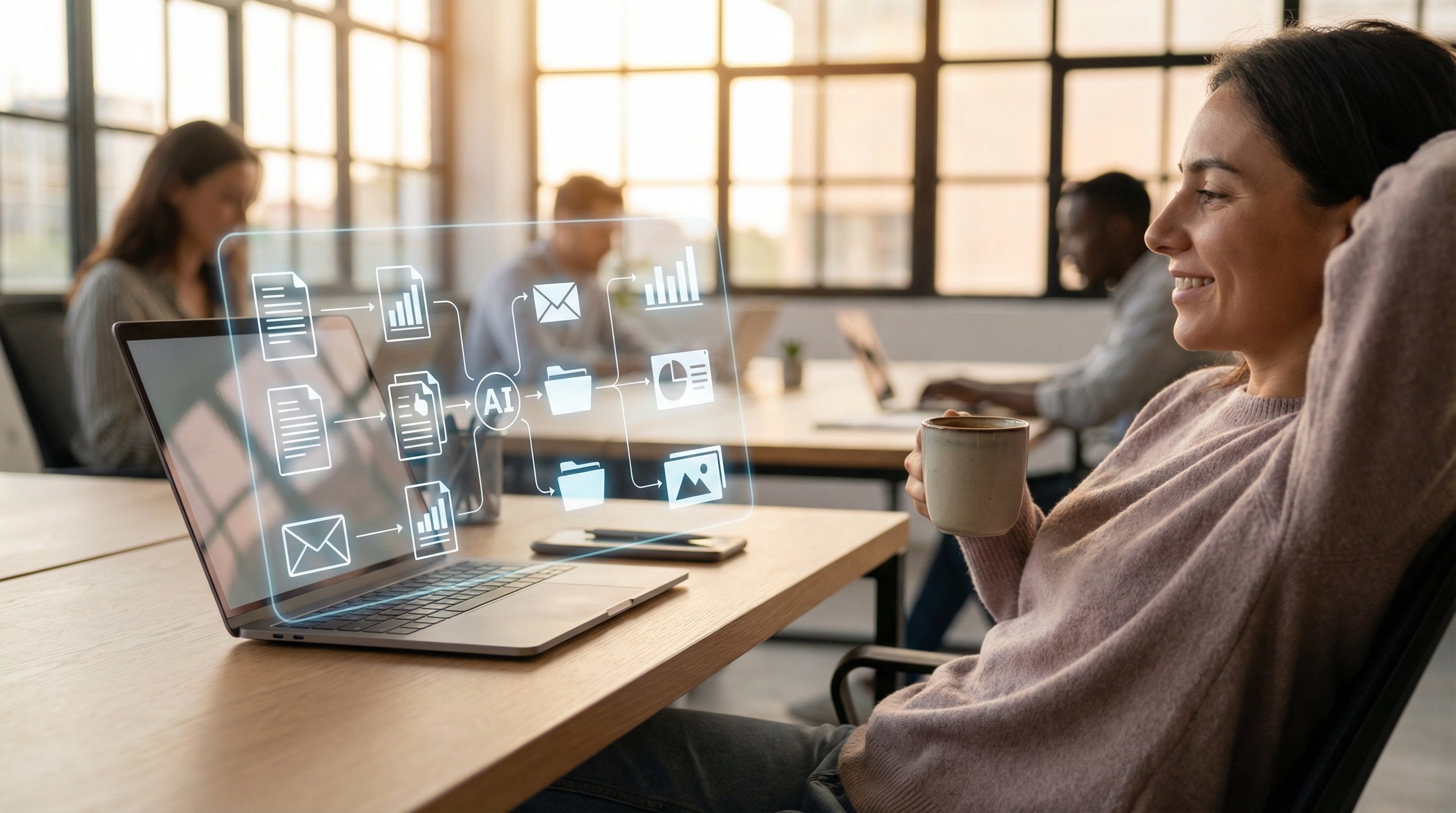 AI agents handling your work while you focus on what matters